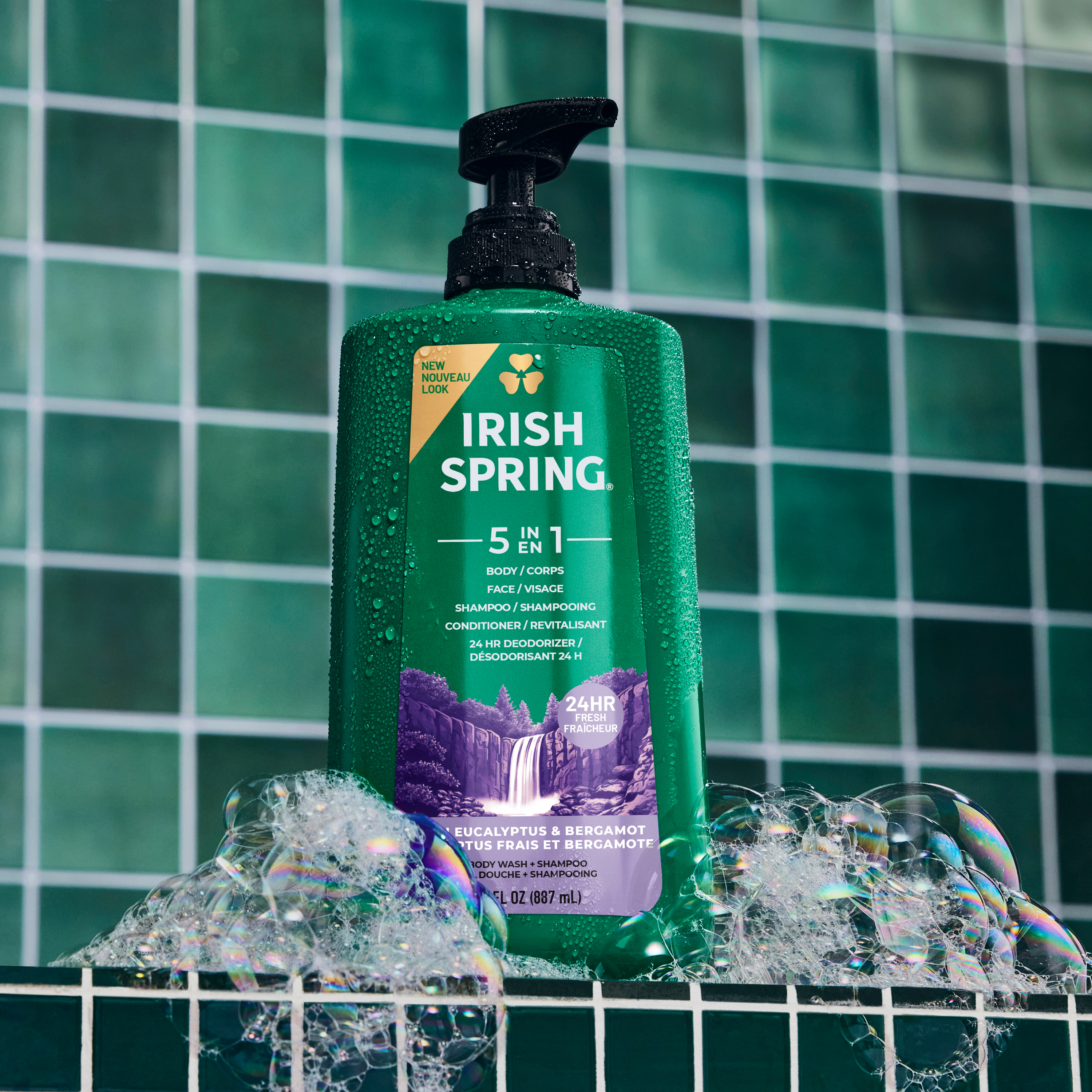 Irish Spring Fresh Eucalyptus Body Wash PDP