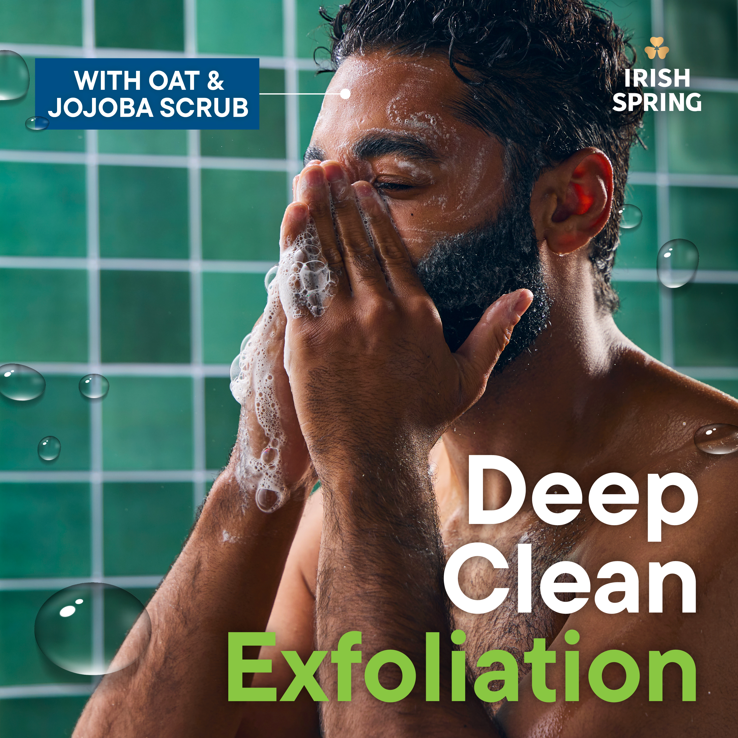 Irish Spring Deep Clean Exfoliation PDP