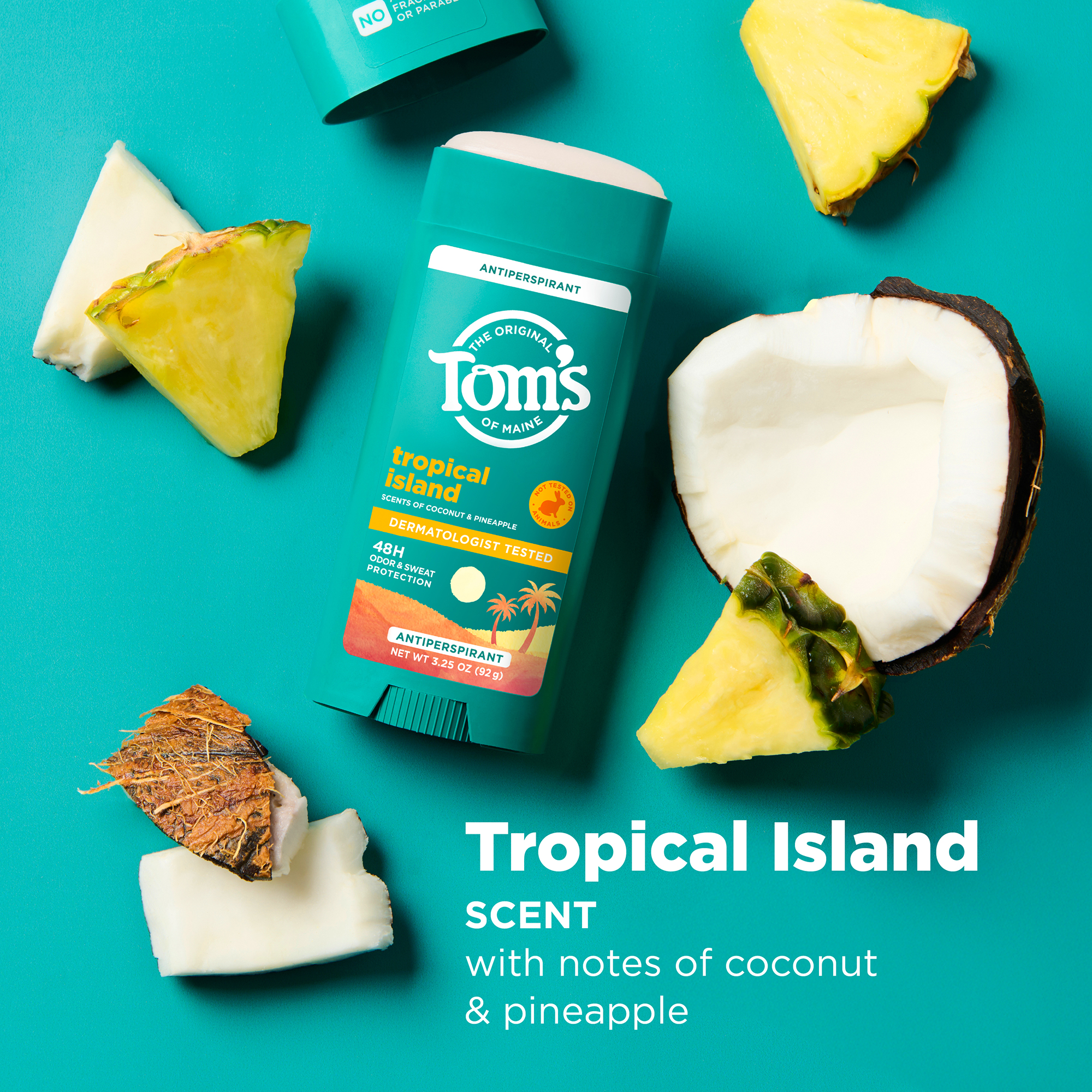 Tom's of Maine Tropical Island Anti-Perspirant PDP