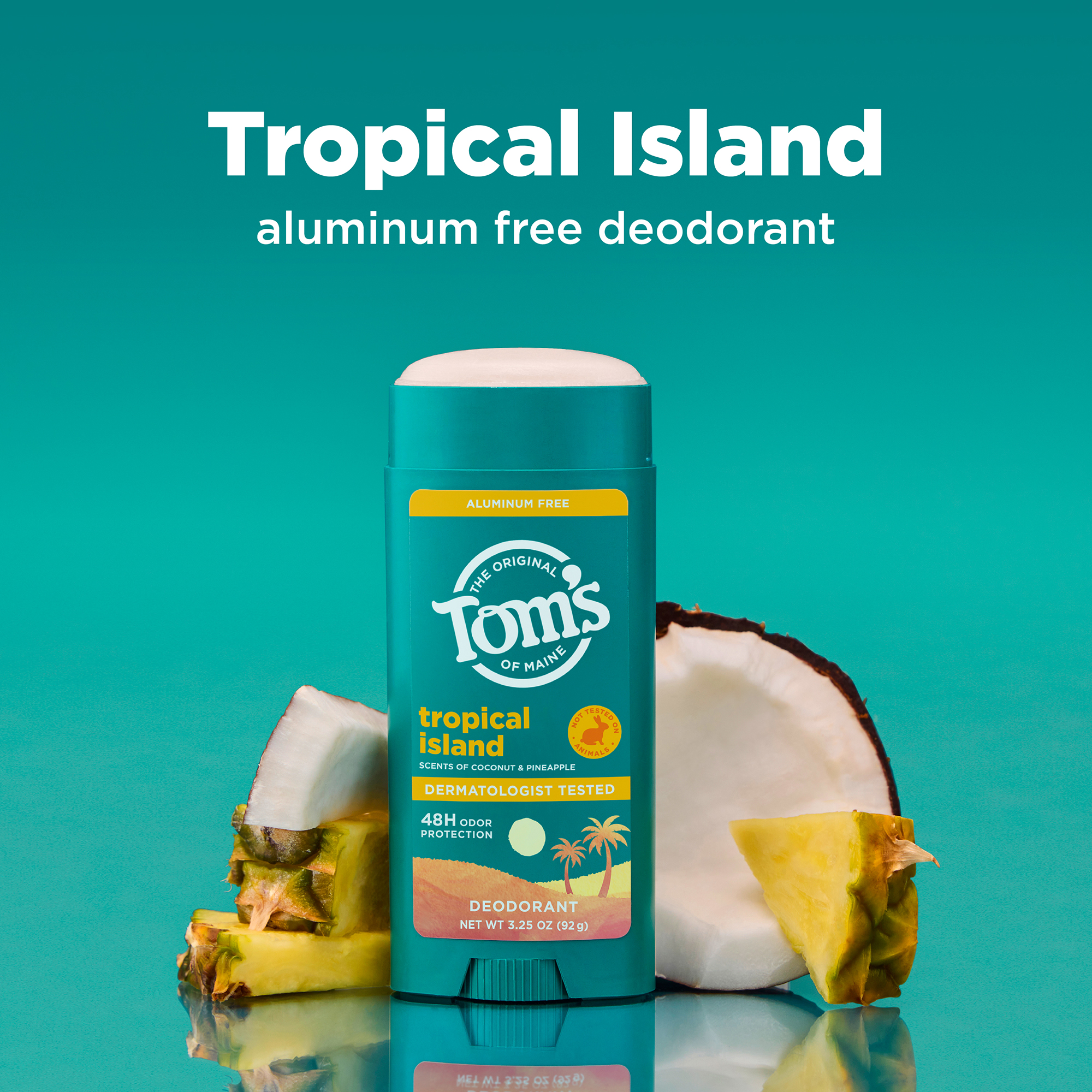 Tom's of Maine Tropical Island Deodorant PDP